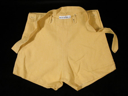 Child's romper suit shorts