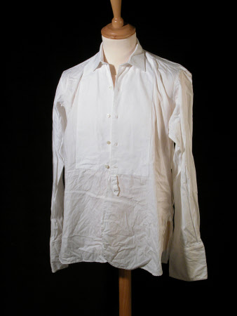 Man's evening shirt