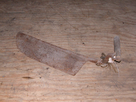 Hay knife