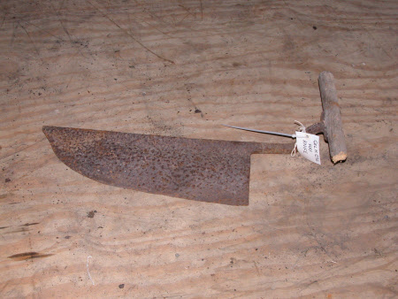 Hay knife