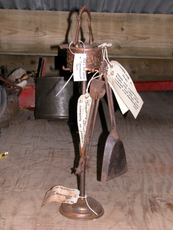 Fire iron stand