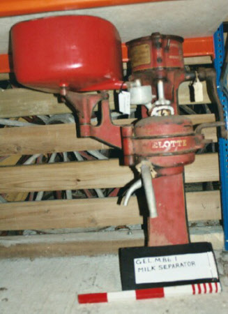 Milk separator