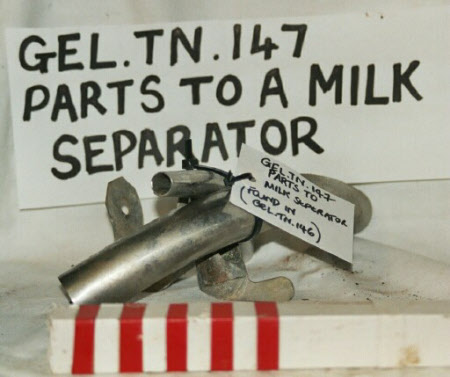 Milk separator part