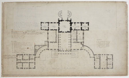 Plan of the principal floor 109415 | National Trust Collections