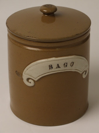 Storage jar with lid