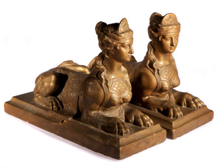 A pair of sphinxes