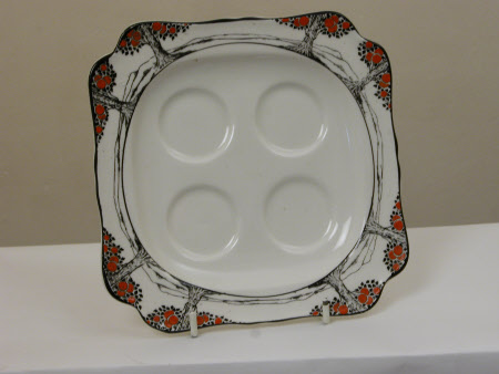 Egg cup plate