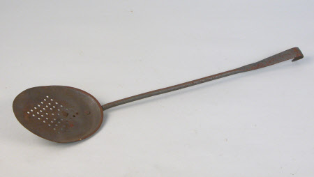 Straining ladle