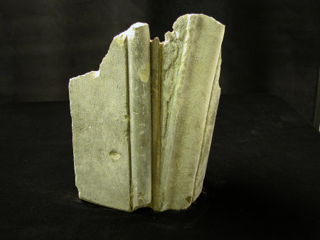 Fireplace moulding fragment
