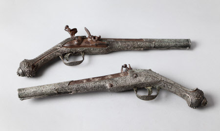 Flintlock pistol