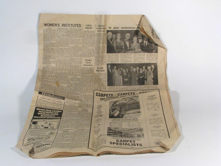 Newspaper page