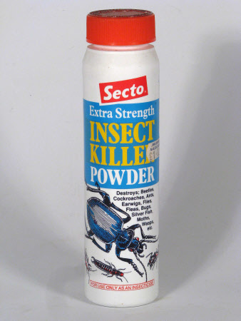 Insect powder container
