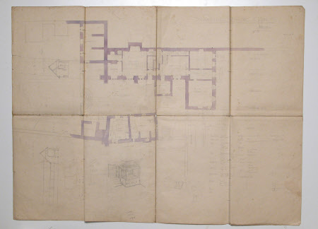 Pencil and ink drawing