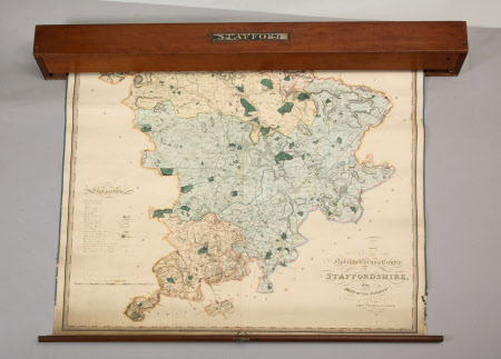 Map of Staffordshire