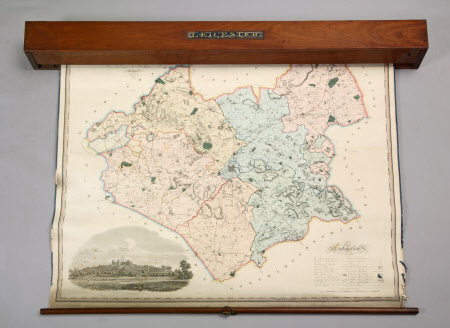 Map of Leicestershire