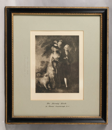 The Morning Walk: William Hallett (1764-1842) and his wife Elizabeth Stephens, Mrs William Hallett ...