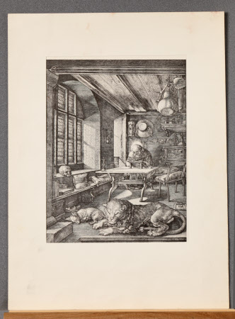 St Jerome in his Study (after Albrecht Dürer)