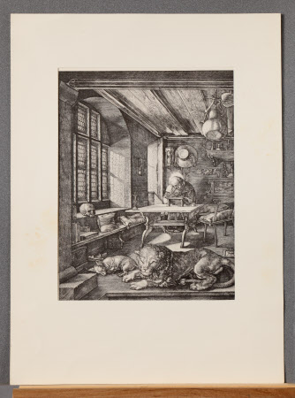 St Jerome in his Study (after Albrecht Durer)