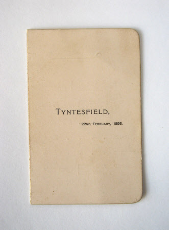 Concert programme
