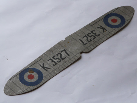Model plane wing