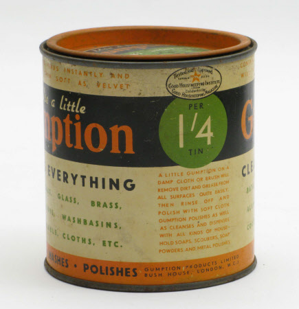 Gumption tin