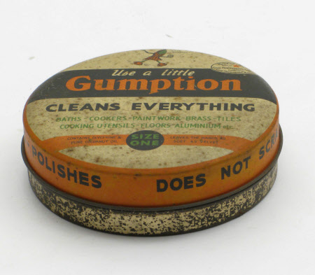 Gumption tin