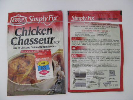 Chicken chasseur mix packet 24498.4.1 National Trust Collections