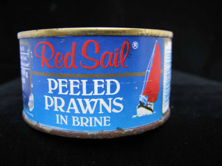 Prawns tin