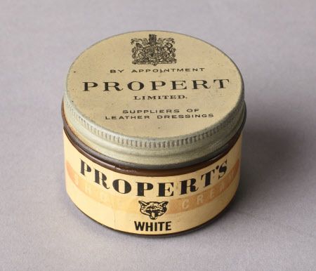 Shoe polish jar