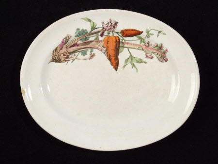 Oval plate