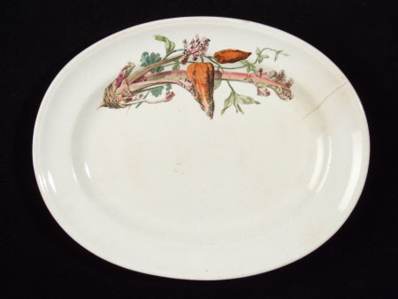 Oval plate