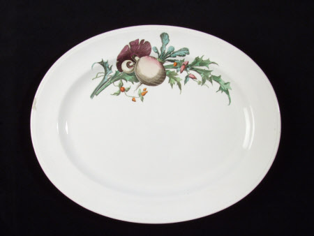 Oval plate