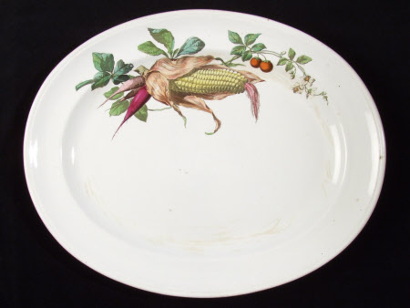 Oval plate