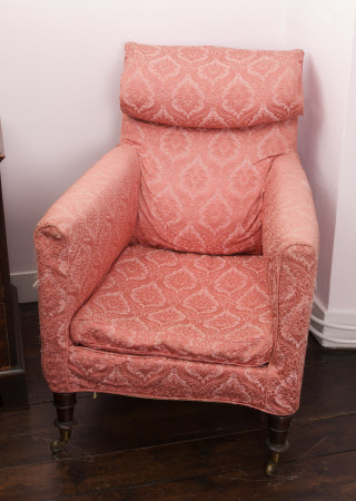 Upholstered armchair