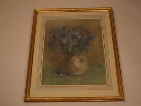 'Love-in-the-Mist' (Flowers in a Vase)