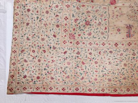 Embroidered Floorspread 1129503 | National Trust Collections