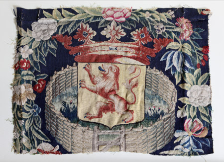 Cushion Cover with the Arms of Holland in the ‘Hollandse Tuin’
