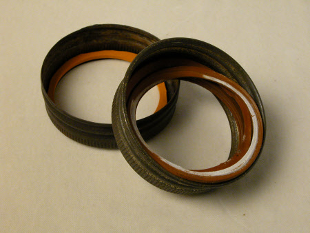 Preserving jar lid ring