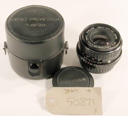 Pentax 28 mm lens