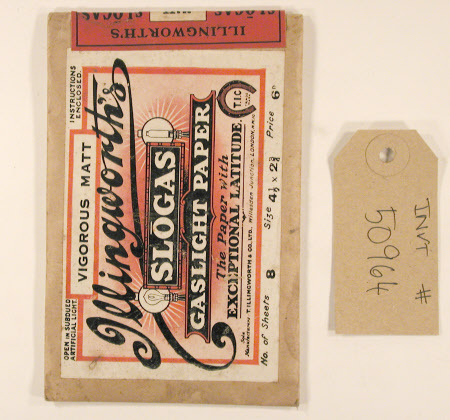 Illingworth’s Slogas Gaslight Paper