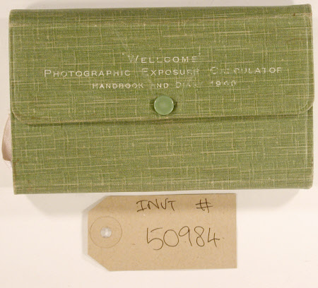 Wellcome Photographic Exposure Calculator Handbook and Diary 1940