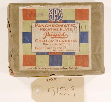 Panchromatic Negative Plate
