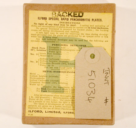 Ilford Special Rapid Panchromatic Plates