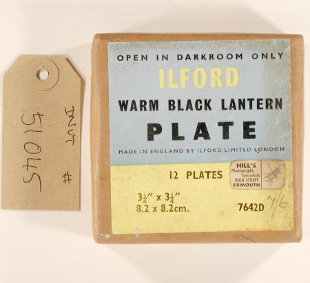Ilford Warm Black Lantern Plate