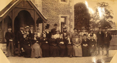 Monochrome print contained in album