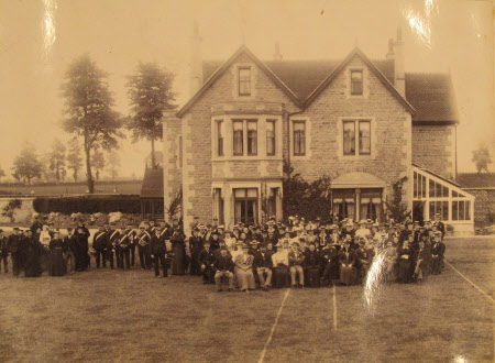 Monochrome print contained in album
