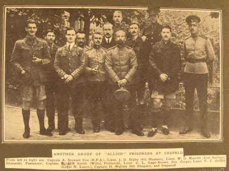 Another Group of 'Allied' Prisoners at Crefeld