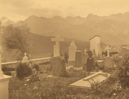 Pontresina 1900 - English Cemetery