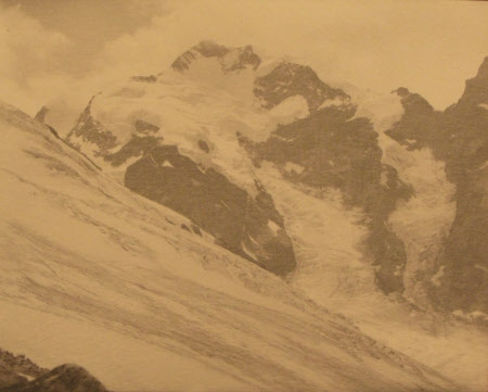Ten views on the Diavollezza Tour - Piz Bernina from Isla Pers