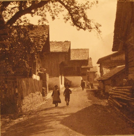 Monochrome print contained in album